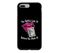 Carcasa para iPhone 7 Plus/8 Plus You Gotta Lick It Before You Stick It Funny Adult Joke