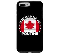 Carcasa para iPhone 7 Plus/8 Plus You Had Me At Poutine Canadian Fries Canada Flag Home Pride