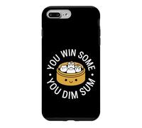 Carcasa para iPhone 7 Plus/8 Plus You Win Some You Dim Sum Juego de Palabras Divertido con Comida