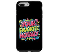 Carcasa para iPhone 7 Plus/8 Plus Your Favorite Notary Agente de Firma -