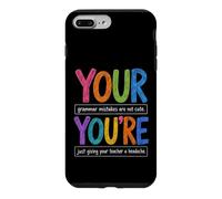 Carcasa para iPhone 7 Plus/8 Plus Your You'Re Funny English Grammar Teacher Humor