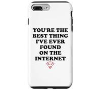 Carcasa para iPhone 7 Plus/8 Plus Youre The Best Thing Ive Ever Found on Internet Husband Wife