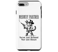 Carcasa para iPhone 7 Plus/8 Plus You've Just Buttered Your Last Biscuit Cat Meowdy Partner