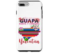 Carcasa para iPhone 7 Plus/8 Plus Yucatán México Souvenir Mexicana Guapa Bonita Chingona