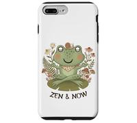 Carcasa para iPhone 7 Plus/8 Plus Zen Cottagecore Rana Meditación Yoga Mindfulness Estética