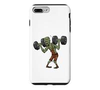 Carcasa para iPhone 7 Plus/8 Plus Zombie Halterofilia Muertos vivientes Gimnasio Entren