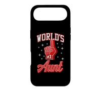 Carcasa para iPhone Air #1 Aunt World'S Number One Aunt - Gráfico de Dedos de Espuma