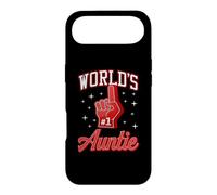 Carcasa para iPhone Air #1 Auntie World'S Number One Auntie - Gráfico de Espuma para Dedos