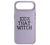Carcasa para iPhone Air 100% Esa Bruja Esqueleto Huesos Meme Halloween EN LA Espalda