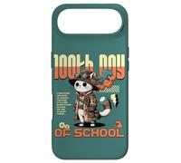 Carcasa para iPhone Air 100th Day of School Teachers Kids Child Happy 100 Days Cat