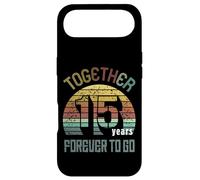 Carcasa para iPhone Air 15 Wedding Anniversary For Couple Fifteen Years of Marriage