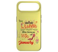 Carcasa para iPhone Air 16 de enero Cumpleaños Esta Reina nació el 16 de Enero