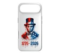 Carcasa para iPhone Air 1776 2026 Bandera patriótica de los Estados Unidos de Abraham Lincoln