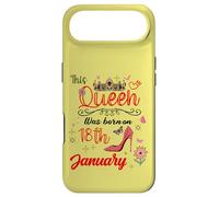 Carcasa para iPhone Air 18 de enero Cumpleaños Esta Reina nació el 18 de Enero