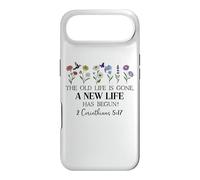 Carcasa para iPhone Air 2 Corinthians 5:17 New Creation in Christ New Life Christian