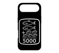 Carcasa para iPhone Air 2 Peces 5 panes Jesús alimenta 5000 versículos bíblicos Cristianos