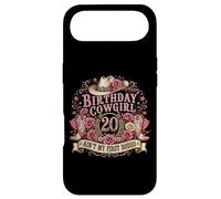 Carcasa para iPhone Air 20th Birthday Cowgirl 20 Year Old Country Western Girl Women