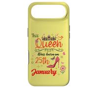 Carcasa para iPhone Air 25 de enero Cumpleaños Esta Reina nació el 25 de Enero