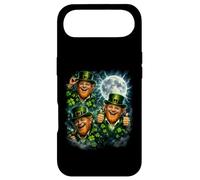 Carcasa para iPhone Air 3 Leprechaun Moon Vintage 90s USA Salvaje Retro Noche Cielo