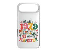 Carcasa para iPhone Air 47 Year Old Made in 1979 Retro Floral 47th Birthday Women