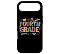 Carcasa para iPhone Air 4th Fourth Grade First Day of School Teacher