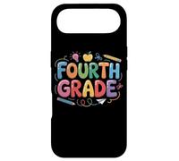 Carcasa para iPhone Air 4th Fourth Grade First Day of School Teacher