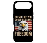 Carcasa para iPhone Air 4th of July US Flag Eagle You Could Use Some Freedom Meme