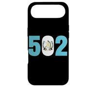 Carcasa para iPhone Air 502 Bandera de Guatemala Guate Quetzal Maya Antigua Tikal Bandera