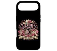 Carcasa para iPhone Air 50th Birthday Cowgirl 50 Year Old Country Western Girl Women