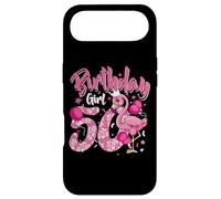 Carcasa para iPhone Air 50th Birthday Gift Flamingo Fan 50 Year Old Girls 50th Bday