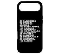 Carcasa para iPhone Air 55 Hamburguesas 55 Papas Fritas Que Creo Que deberías irte