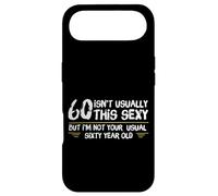 Carcasa para iPhone Air 60 and Sexy Funny 60th Birthday Not Your Usual 60 Year Old