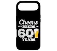 Carcasa para iPhone Air 60th Birthday Cheers and Beers to 60 Years