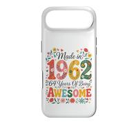 Carcasa para iPhone Air 64 Year Old Made in 1962 Retro Floral 64th Birthday Women