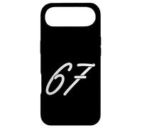 Carcasa para iPhone Air 67 Diseño de números mínimos Inspirado en Italia