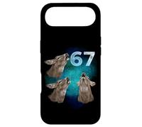 Carcasa para iPhone Air 67 Meme Ciervo Aullando a la Luna Seis Siete