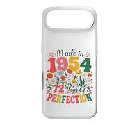 Carcasa para iPhone Air 72 Year Old Made in 1954 Retro Floral 72nd Birthday Women
