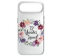 Carcasa para iPhone Air 72 Years Loved Floral 72th Birthday Women 72 Years Loved