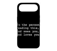 Carcasa para iPhone Air A la Persona Que Lee Esto Dios te ve Dios te ama