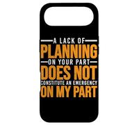 Carcasa para iPhone Air A Lack of Planning On Your Part Does Not … | -