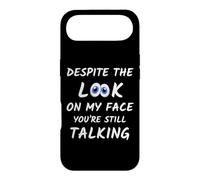 Carcasa para iPhone Air A Pesar de la Mirada en mi Cara, todavía estás Hablando Gracioso