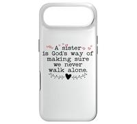 Carcasa para iPhone Air A Sister is God'S Way of Making Sure We Never All Alone