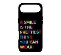 Carcasa para iPhone Air A Smile Is The Prettiest Thing You Can Wear Quotes Graphic