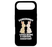 Carcasa para iPhone Air A Somebunny le Encanta ser un Asistente Virtual Lindo Conejo de Pascua