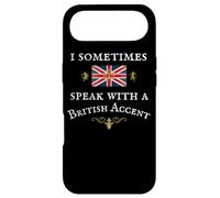 Carcasa para iPhone Air A Veces Hablo con UN Acento BRITÁNICO, Divertida Bandera BRITÁNICA