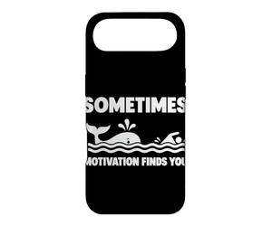 Carcasa para iPhone Air A Veces la motivación te Encuentra Divertido Nadar Nadador natación
