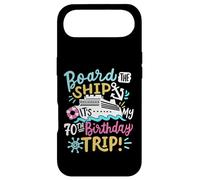 Carcasa para iPhone Air Aborda el Barco Es mi Viaje de 70 cumpleaños Vacaciones en Crucero