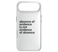 Carcasa para iPhone Air Absence of Evidence Scientific Method and Religious Design