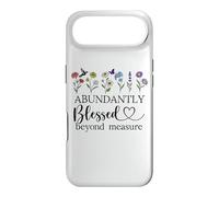 Carcasa para iPhone Air Abundantly Blessed Beyond Measure Womens Christian Scripture