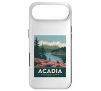 Carcasa para iPhone Air Acadia National Park Vintage Camping Senderismo Hombres Mujeres Niños